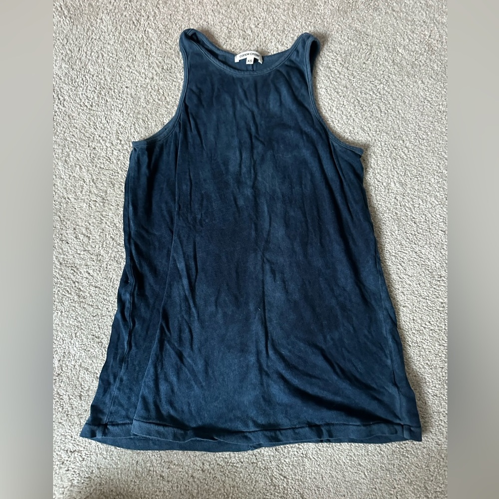 Cotton Citizen Blue Wash Tank